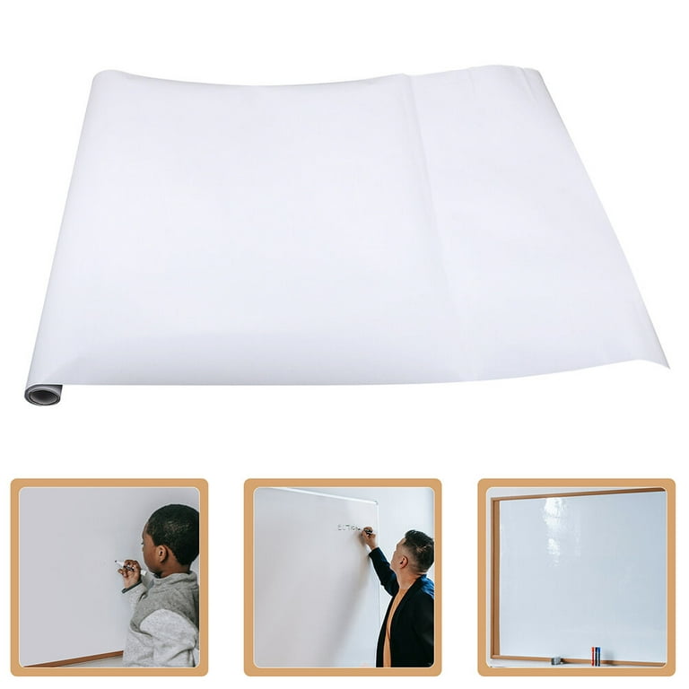 1 Set of Home Whiteboard Dry Erase Sheet Erasable White Board