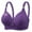 Purple, variant on Ohufall Wireless Support Bras For Women Plus Size Push-up Full Coverage Bras Wirefree Bralette Comfort Everyday Bra, 36B/C-50B/C