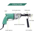 thumbnail image 6 of Fetcoi, Electric Carpet Tufting Gun Industrial Grade Tufting Gun 9-18mm Rug Tufting Machine with Two Heads, 6 of 10