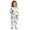 Z16_White, variant on QUOTAY Pajamas for Girls Doodle Print Long Sleeve Two Piece Sleepwear for Kids Cozy Cute Cartoon Character Loungewear 2-10Years Z01_White,2-3 Years