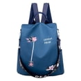 thumbnail image 1 of Qarigey Mochila funcional y de moda para mujer, cualquier ocasión, mochilas para mujer, mochila de viaje, bolsas Mochilas Azul, 1 of 6