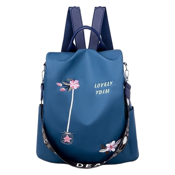 Qarigey Mochila funcional y de moda para mujer, cualquier ocasión, mochilas para mujer, mochila de viaje, bolsas Mochilas Azul