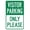 Warning Sign 2, variant on Visitor Parking Only Left Arrow Bilingual Sign 8"x12" - Security Metal Wall Decor for Business Office Yard Street Road Home