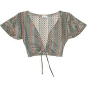 Juniors Flutter Sleeve Shrug