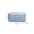 thumbnail image 3 of Teissuly Clearance Storage Bag Multipurpose Duty Laundry Bag For Damp Proof Luggage Suitcase Clothes Comforters Furniture Blankets Cover Washable(Blue, B) Teissuly WER202308175909, 3 of 8