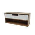 thumbnail image 2 of 15.75" White & Woodgrain Desk Drawer Cubby by Ashland  - Spring Home Decor, 2 of 4