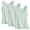 Mint Green#45319MM, variant on AHMOMEI 3 Pack Womens Sleeveless Scoop Neck Tank Top Seamless Slim Fit Camisole Cotton Tank Tops for Women Racerback Woman Shirts Light Blue XXL
