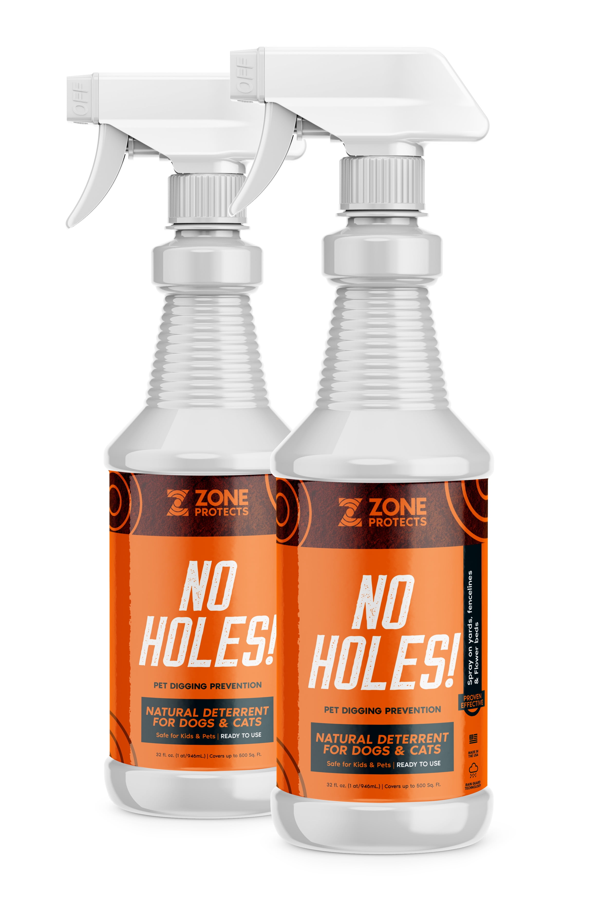 Zone Protects No Holes Digging Dog Prevention Spray; Stop Digging Dogs