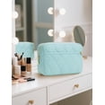 thumbnail image 6 of Makeup Bag Travel Toiletry Bag, Puffy Padded  Bag for Women, Makeup Organizer Case, Wide-open Pouch Purse, Travel Essentials, 6 of 6