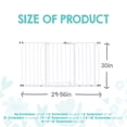 thumbnail image 2 of Regalo 56 Inch Extra Wide Walk-Through Baby Safety Gate, White, 2 of 10