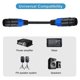 thumbnail image 2 of Speakon Female to Speakon Female Adapter Extension Cable 18 AWG Audio Cable, 2 of 5