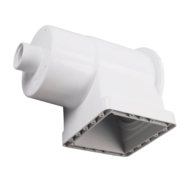 6.5L Pool Debris Collector, No Burr Sealing Shock Pool Wall Above Skimmer G1 1/2 Internal Thread for Swimming Pool
