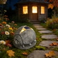 thumbnail image 5 of Gifts Dianli Solar Ladybug Garden Lights Stone Effect Waterproof Outdoor Animal Statue With LED for Yard Pathway Patio Landscape Decor Night Lighting and Gift Idea, 5 of 7