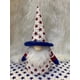 thumbnail image 3 of uds. De peluche de gnomo de la bandera americana del Día de los Caídos, adornos de peluche de rayas de estrellas, figuras de enanos suecos, Día de la Independencia del 4 de julio Xemadio HMHZ1053-2, 3 of 5