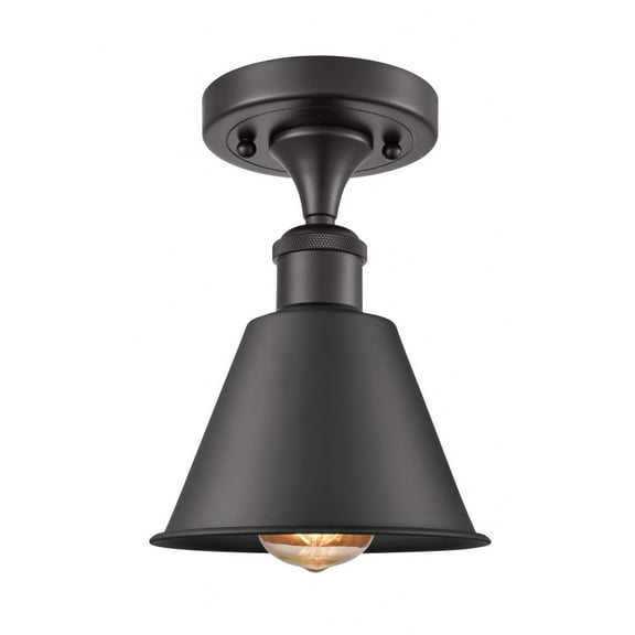 Innovations Lighting - Smithfield - 1 Light Semi-Flush Mount In Industrial