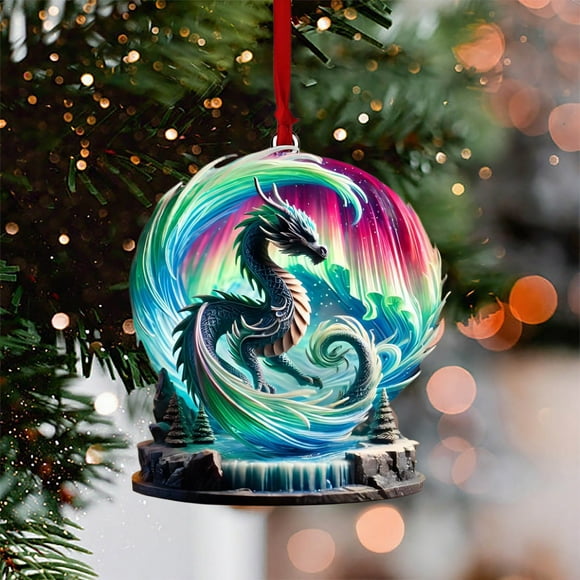 Colgantes Decorativos de Acrílico 2D para Navidad