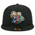 thumbnail image 2 of Men's New Era Black Quad Cities River Bandits Copa de la Diversi-n 59FIFTY Fitted Hat, 2 of 5