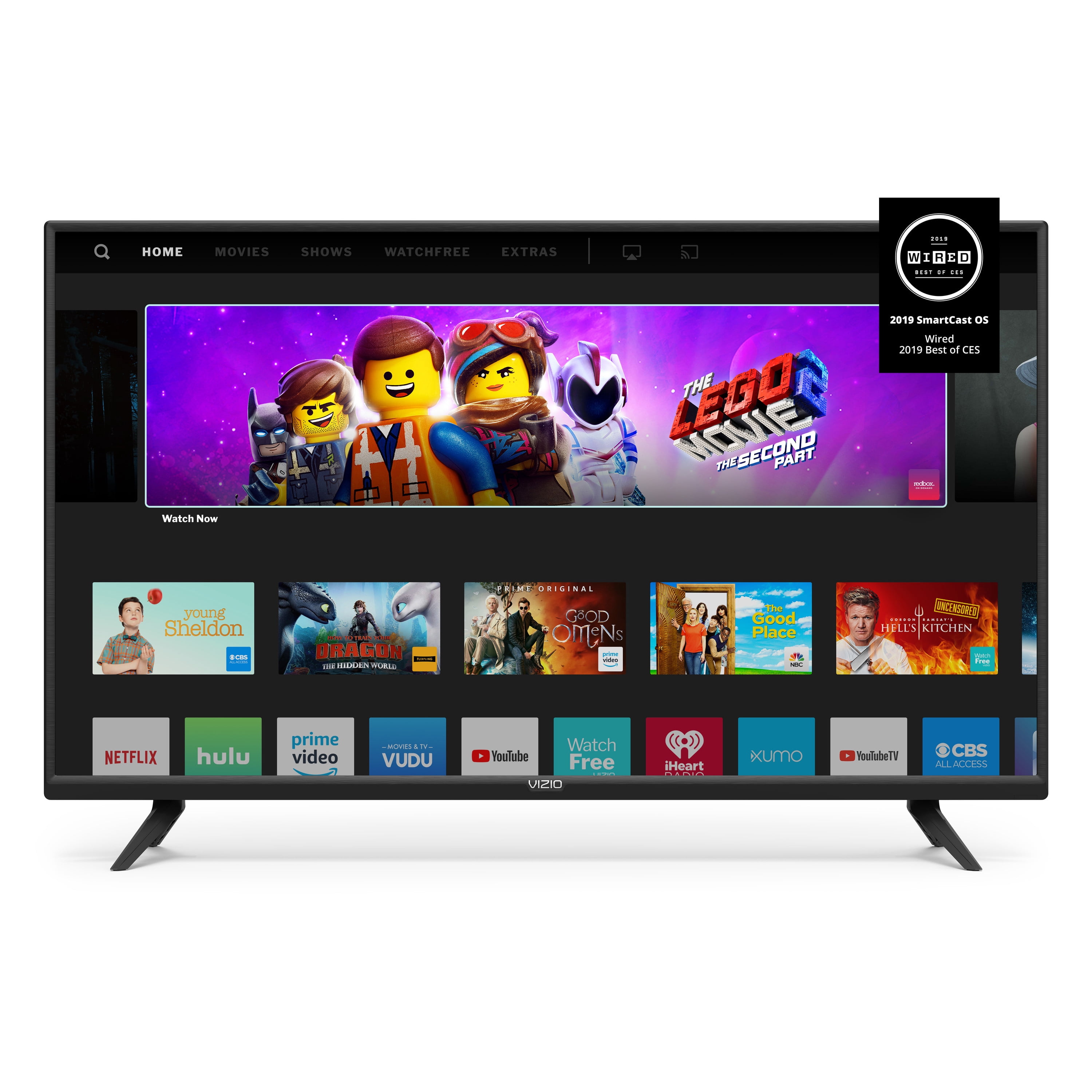 VIZIO 40" Class V-Series (2160P) 4K HDR Smart TV (V405-G9) (2019 Model)
