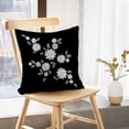 thumbnail image 5 of LALILO Throw Pillow Covers White Lace Flower Fashion Decoration Cushion Cover 18" x 18", 2084 Pack, 5 of 6