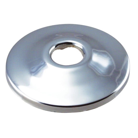 Westbrass D128-26 1/2" Sure Grip Low Pattern Flange for Copper Pipe (5/8" OD), Polished Chrome