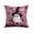A, variant on Halloween Ghost Throw Pillow Cover, 17.7x17.7 Inch Pink TRICK OR TREAT Halloween Home Decor, Stylish Home Sofa Bedroom Ornament(B)
