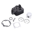 thumbnail image 1 of Cylinder 70cc Big Bore Cylinder Kit Professional Cylinder Head Rings Pins Clips Piston Kit for Vertical Air Cooled Engines, 1 of 7