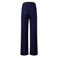 thumbnail image 6 of Women's Fashion Casual Sequined Pants, Sparkling High Waist, Wide Leg Flared Trousers, Shiny Loose Fit, Elastic Side Zipper, 6 of 6