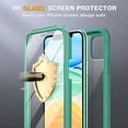 thumbnail image 3 of Funda de teléfono Miracase Glass Series para iPhone 11, color verde claro, 3 of 6
