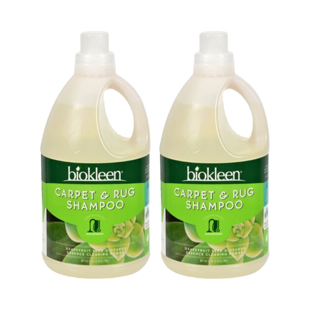 Biokleen Carpet & Rug Shampoo Concentrate Orange 64 Fl oz ( 2 Pack