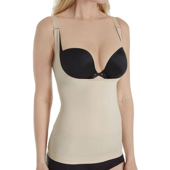 Femmes MeMoi MSM-133 SlimMe Porter Votre Propre Soutien-Gorge Torsette Camisole (Nude XL)