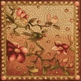 thumbnail image 1 of Ahgly Company Machine Washable Indoor Square Transitional Orange Area Rugs, 8' Square, 1 of 7