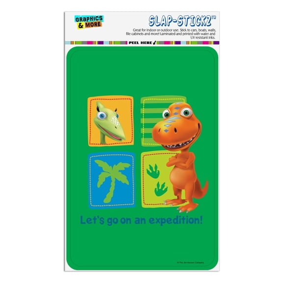 Dinosaur Train Let's Go on an Expedition Buddy Tiny Home Business Office Sign