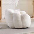 thumbnail image 3 of Modern Adult Pillow Chair with Armrest in Soft Plush, 1 Seat Size, Ideal for Reading, Relaxing in Various Environments, 3 of 11