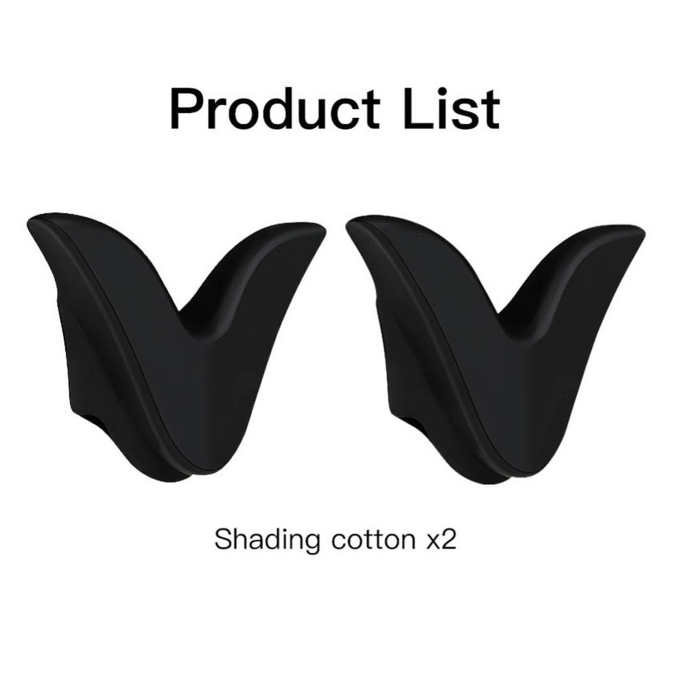 Pad Cover for Oculus Quest 2 Soft PU Accessories Facial Interface Bracke Replacement Pad TAnti-Leakage Light