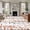 Grey, burnt orange, variant on Red Grey Botanical 2'x3' Washable Rug, Spring Floral Summer Farmhouse Non-Slip Soft Doormat Area Rugs for Entrance Bathroom Bedsides, StainResistant Carpet for Kitchen Bedroom, Entryway Floor Mat