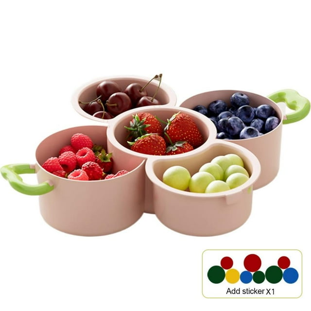 Plateau de Fruits, table Basse de Salon, Plateau de Fruits Secs pour la Maison