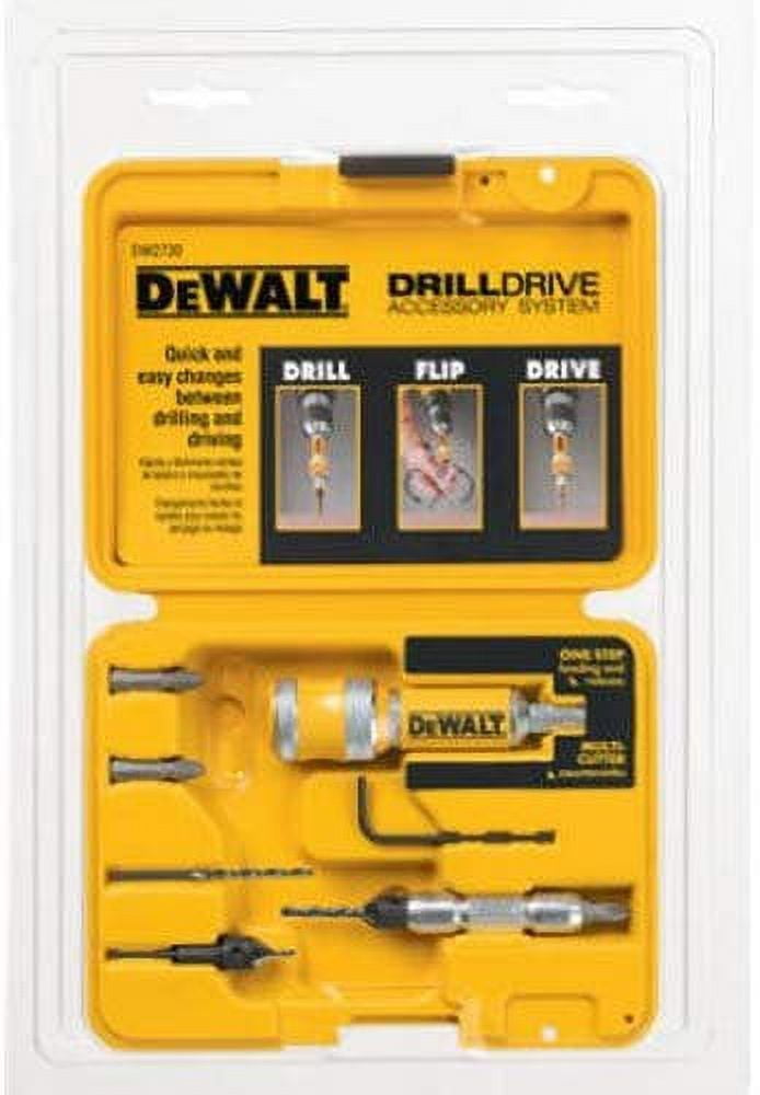 DEWALT DW1263 14 Piece Cobalt Pilot Point Drill Bit Set Walmart