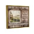 thumbnail image 5 of Stupell Industries Simple Things Rustic Barn Window Distressed Photograph Metallic Gold Framed Floating Canvas Wall Art, 24x30, by Lori Deiter, 5 of 5