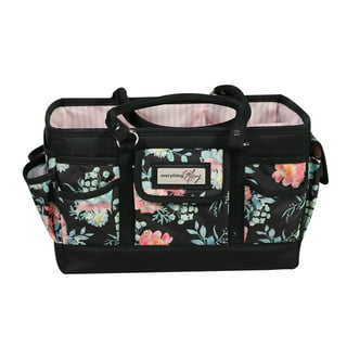Everything Mary Sewing Machine Carrying Storage Case, Floral 