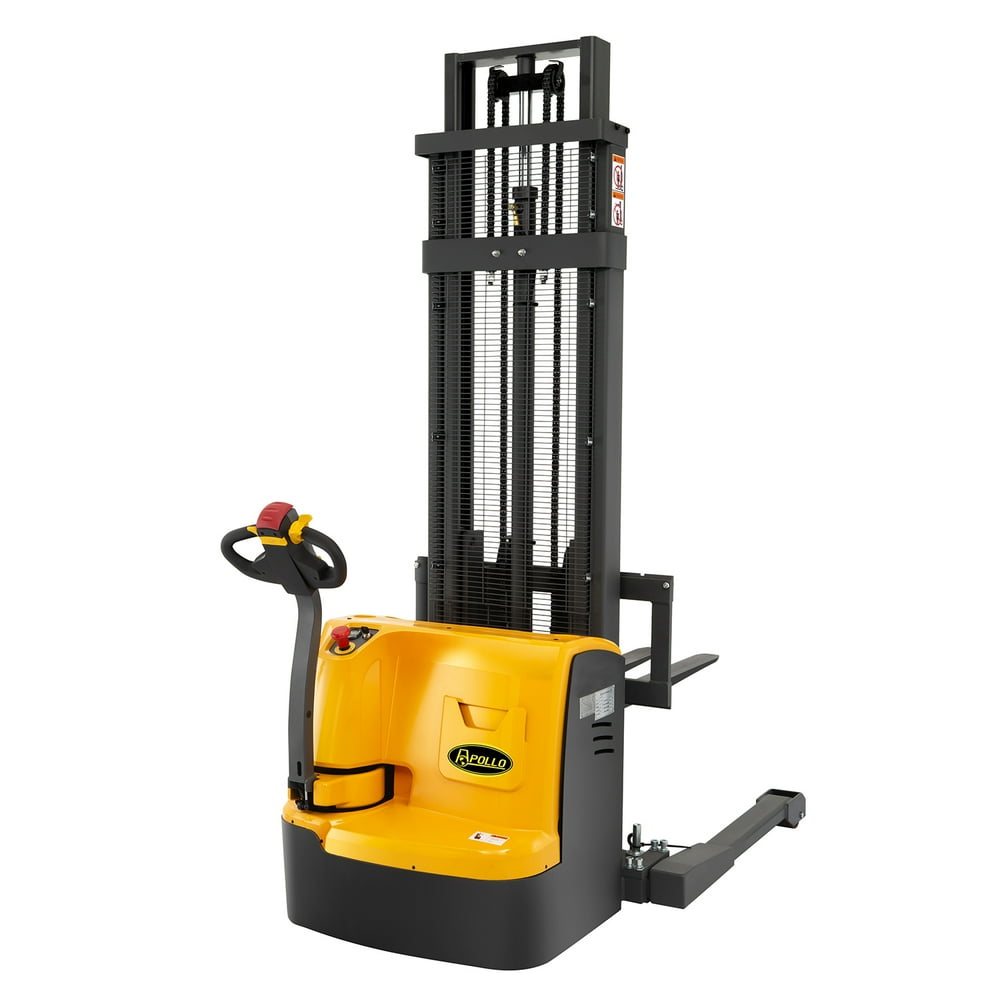 APOLLOLIFT Full Electric Pallet Jack Truck Stacker Material Lift with