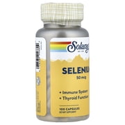 Solaray Selenium 50mcg 100 Capsule