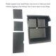 thumbnail image 5 of Kenally Caja de almacenamiento para reposabrazos de puerta de coche, soporte para cubierta izquierda/derecha, bolsillo para automóvil, organizador Automoción decorativa y accesorios Kenally VI022298-01B, 5 of 6