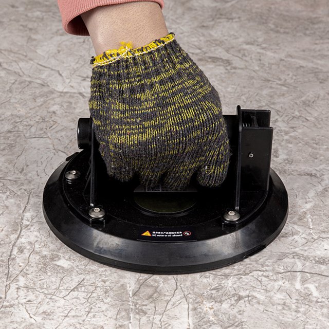 Maoww Vacuum Suction Cup Handheld with Handle Vacuum Lifter 8" for Glass Tile Single-deck