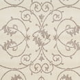 thumbnail image 3 of 5.75' x 9' Cocoa Brown Rectangular Polypropylene Area Throw Rug, 3 of 3