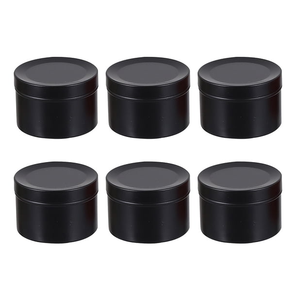 FELTECHELECTR 6 envases de ungüento ligero, crema para ojos, dispensadores de latas, frascos vacíos para velas.