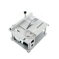 thumbnail image 1 of Amdohai Scie de Table Multifonction 150W Mini Scie de Bureau Coupeuse Machine de Découpe Électrique avec Réglage d'Angle à Vitesse Réglable Profondeur de Coupe 40MM pour Bois Découpe Acrylique, 1 of 7