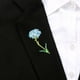 thumbnail image 3 of XWSHYW Broches Broche de Ramo con Forma de Clavel, Ropa Versátil y Generosa, para Fiesta, Cena, Actuación de Baile, 3 of 4