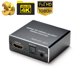 thumbnail image 1 of Convertidor extractor de audio estéreo HDMI 4K*2K HDMI a HDMI + SPDIF óptico de 3,5 mm, 1 of 5