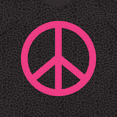 thumbnail image 4 of Inktastic Pink Peace Sign Women's Plus Size T-Shirt, 4 of 5