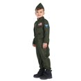 thumbnail image 2 of Disfraz de piloto de caza de Estados Unidos para niños con mono, 2 of 3
